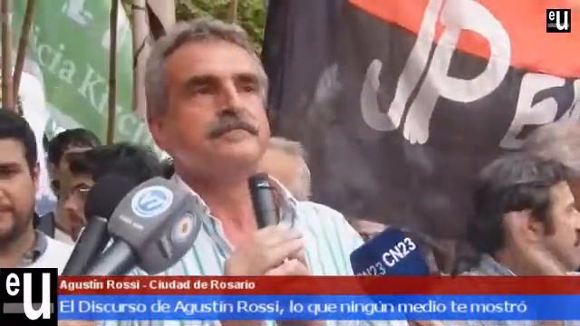 Mirá el discurso completo de Agustín Rossi смотреть онлайн