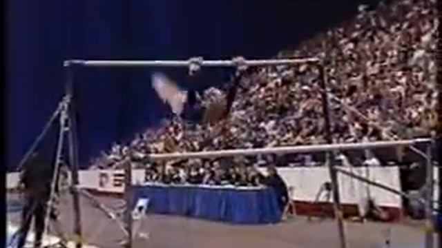 Amanda Borden - 1996 Professional World Team Championships - Uneven Bars смотреть онлайн