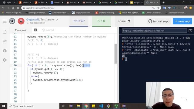 APCS ArrayList Remove and Iterators смотреть онлайн