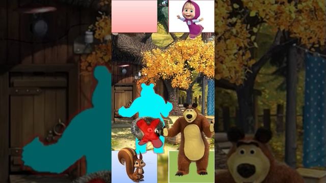 PUZZLES!! THE BEAR WITH FRIENDS |MATCH MASHA AND THE BEAR WITH FRIENDS #shorts #puzzleeduid #puzzle смотреть онлайн