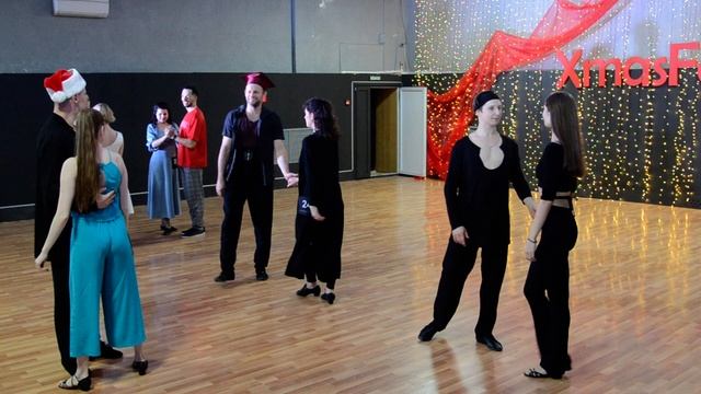 ХАСТЛ, Discofox, XmasFest 2022, ProAm Rising Star партнерши, 14 финала, заход 2 смотреть онлайн