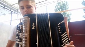 Как научиться играть на баяне с нуля.4 серия//Левая клавиатура баяна