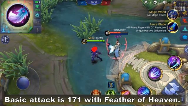 SELENA AND BERSERKER'S FURY TEST - MOBILE LEGENDS ITEM TEST смотреть онлайн