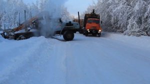 Лесовоз Краз, лесовоз Урал