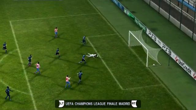 Pro Evolution Soccer 11 - PES 11 - Gol Aguero смотреть онлайн