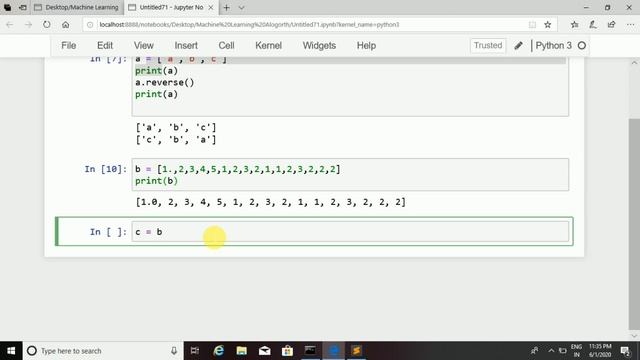 count(), reverse(), index() functions in list смотреть онлайн