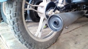 Пуск после зимы мопеда Альфа