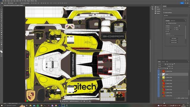 How I Make My iRacing Liveries Using Adobe Photoshop 2023 смотреть онлайн