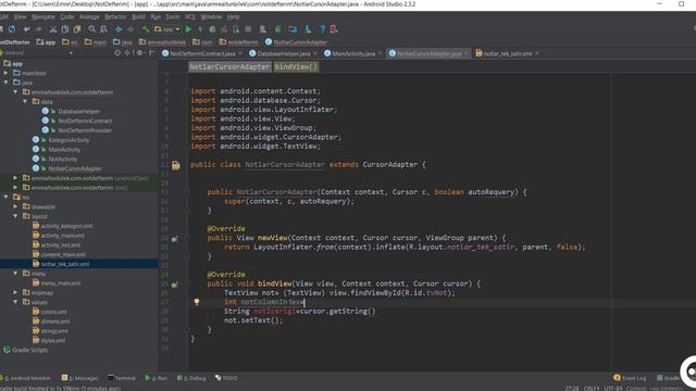 32 Cursor Adapter ve ForeignKey Kısıtı | Android Content Provider | Storage | Sqlite Dersleri смотреть онлайн