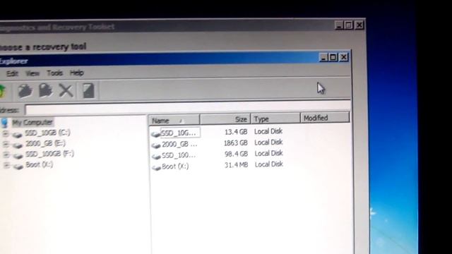 System Recovery & DaRT (Menu Walkthrough)