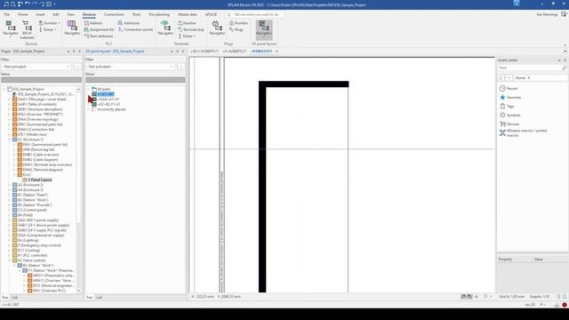 EPLAN 2D Panel Layout смотреть онлайн