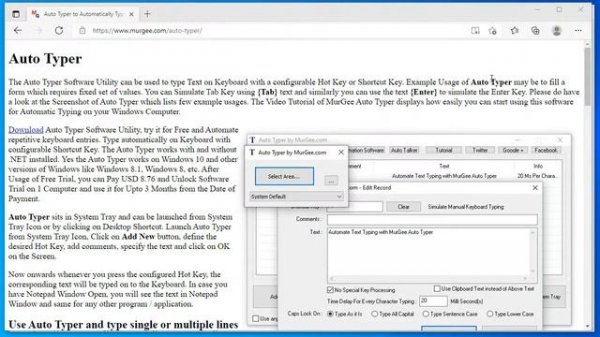 OCR ( Optical Character Recognition ) of Screen Text on Windows 10