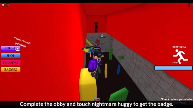 Poppy Playtime Morphs - How to get NIGHTMARE HUGGY AND NICE HUGGY WUGGY BADGES (ROBLOX) смотреть онлайн