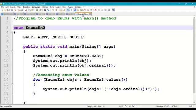 Java Enums with main() method #303 || Enums in Java || Java Enums || Java Enumerated Datatypes смотреть онлайн