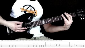 AMATORY  VS Animal ДжаZ - Три Полоски  как играть + TAB how to play guitar cover