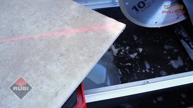 RUBI DT 250 EVOLUTION Wet tile saw смотреть онлайн