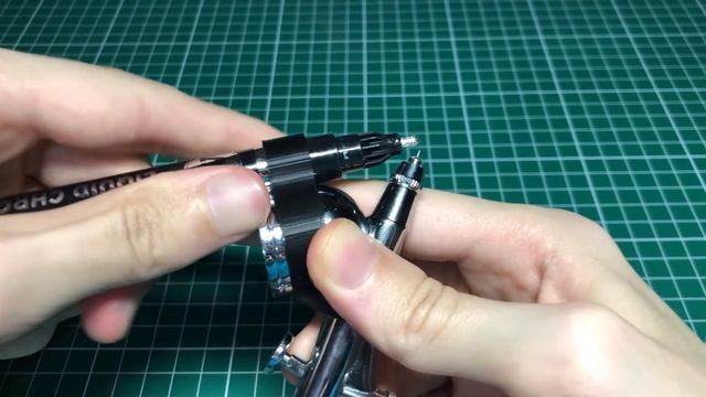 Совет моделисту! Больше не придётся промывать аэрограф? Крутая идея с аэрографом и маркером