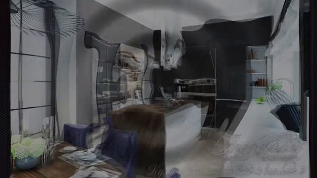 Дизайн современной кухни, интерьер кухни в загородном доме, дизайн современной кухни смотреть онлайн