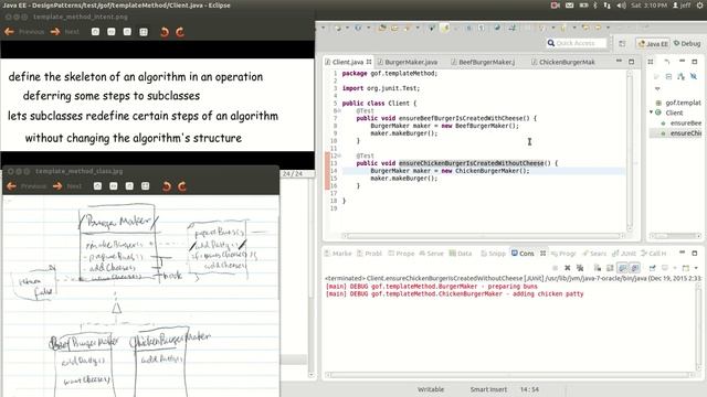 GOF Template Method смотреть онлайн