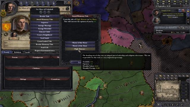 Crusader Kings II, Game of Thrones: Roxton of the Ring #2 - Heir management смотреть онлайн
