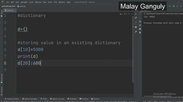 Python Programming class 11 Python Dictionary смотреть онлайн