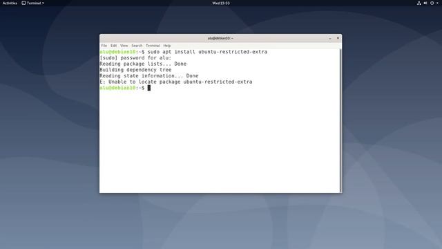 Install restricted-extras (codecs, MS fonts, etc.) in Debian смотреть онлайн