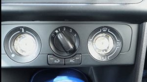 Замена крутилок печки Wolksvagen polo sedan
