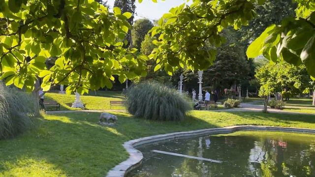 Beşiktaş's National Palace, Ihlamur Kasrı, Walking Tour 4K 2021