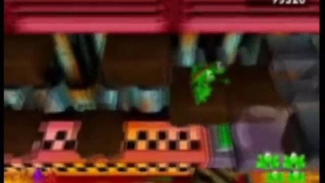 Frogger (PSX) Walkthrough Machine Zone: 4-3 Lava Crush смотреть онлайн