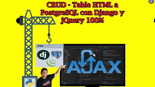 ? CRUD - Tabla HTML a PostgreSQL con Django (Python ?) y jQuery ? смотреть онлайн