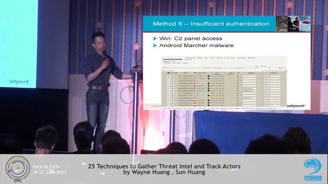 HIP17 - Talk 16 - 25 Techs to gather threat intel & track actors by WAYNE & SUN HUANG смотреть онлайн