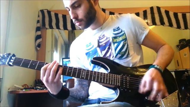 Skillet - Falling Inside The Black (Guitar Cover) w/Lyrics смотреть онлайн