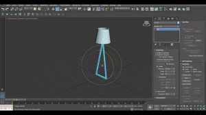 моделирование торшера в 3ds max