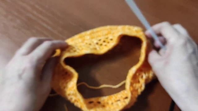 КОЗЫРЕК ОТ СОЛНЦА КРЮЧКОМ.  Козырек для начинающих, подробный М.К.