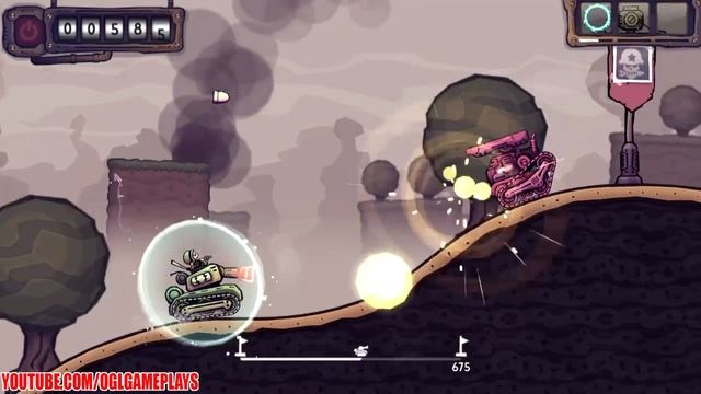 Super Mega Death Tank Android iOS Gameplay (By NAWIA GAMES) смотреть онлайн