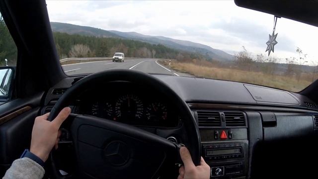 1997 Mercedes E200 Kompressor 187HP POV Test Drive #2 AUTOHS