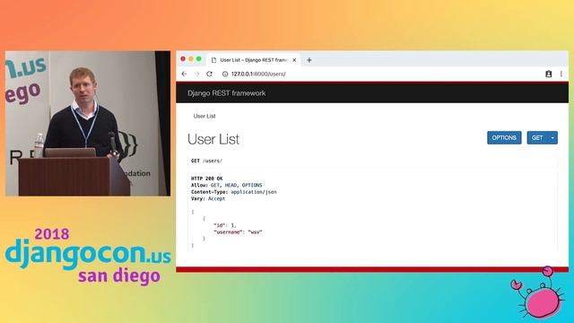 DjangoCon US 2018 - Finally Understand Authentication in Django REST Framework by William S. Vincen смотреть онлайн
