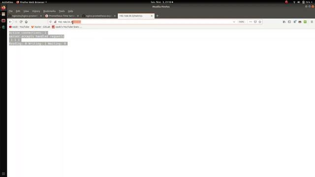 PROMETHEUS - 15. Nginx : Exporter Mini & Dashboard
