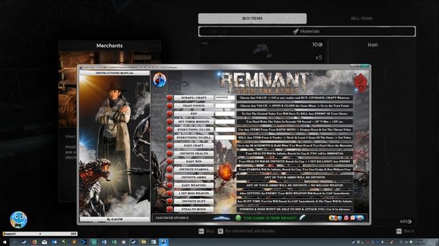 Remnant From The Ashes Cheats - Trainer - Mods - Trick - Codes - Software - Nightmare - Gameplay #1 смотреть онлайн