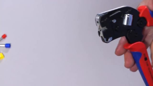 KNIPEX Selbsteinstellende Crimpzange mit Fronteinführung (97 53 09) смотреть онлайн