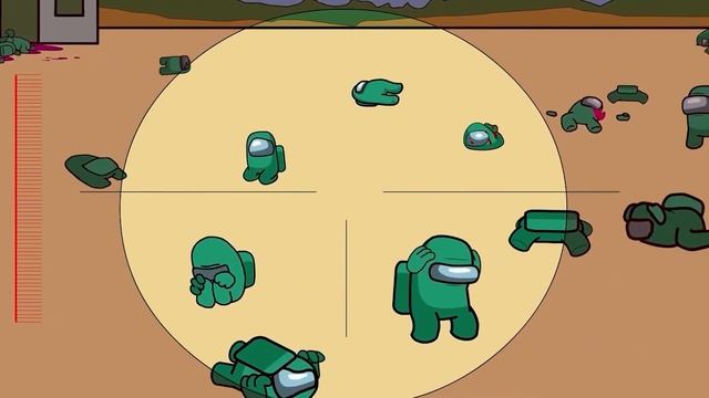 Игра в Кальмара анимация Among Us RYTP| РИТП #3 смотреть онлайн