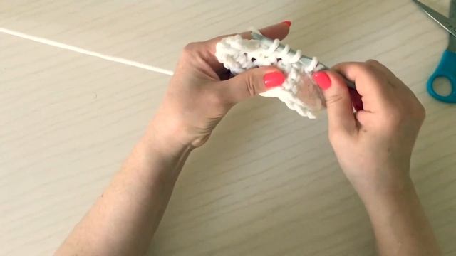 МК Корзина из шнура СЕРДЦЕ крючком Ч 1 смотреть онлайн