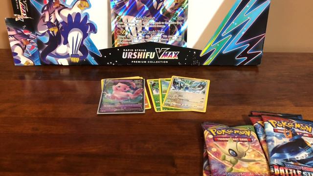 Rapid Strike Urshifu VMAX Premium Collection Box! Black Friday deal 8 packs for $20! смотреть онлайн