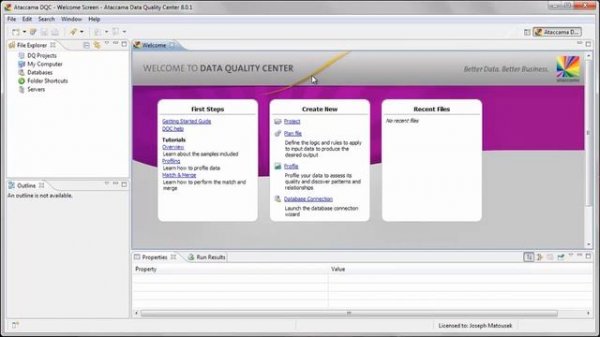Ataccama Data Quality Center, part 1 – Installation