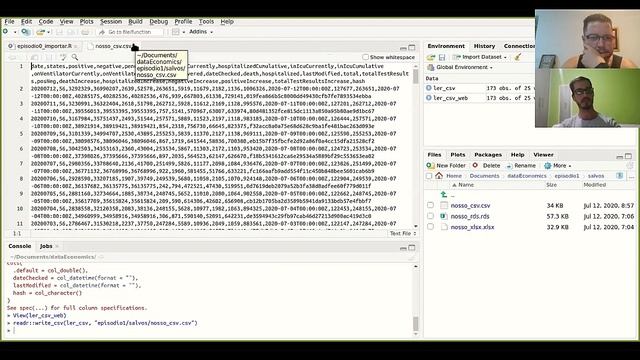 Como importar dados para o R? Parte 01 | DataEconomics | Episódio 01 смотреть онлайн