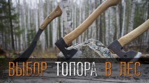 ТОПОР. Как его выбрать в лес? Наше распределение