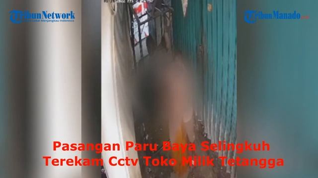 Pasangan Paru Baya Selingkuh Terekam Cctv Toko Milik Tetangga