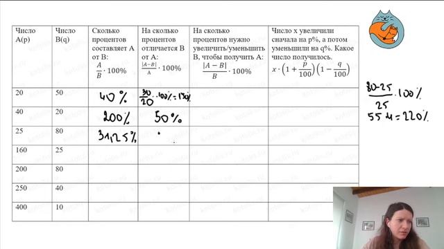 Проценты. Все типы задач. смотреть онлайн