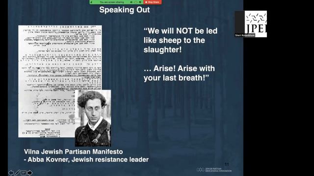 "Did the Jews fight back during the Holocaust?" Yes they did! (JPEF Teacher Training Clip) смотреть онлайн