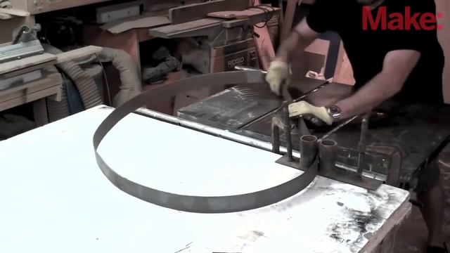 Как сделать круглый стол в гаражных условиях. смотреть онлайн